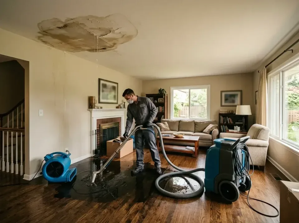 attic-pipe-burst-ceiling-drip-008 — frequently asked questions, Water Damage Restoration & Carpet Care in Daleville, AL